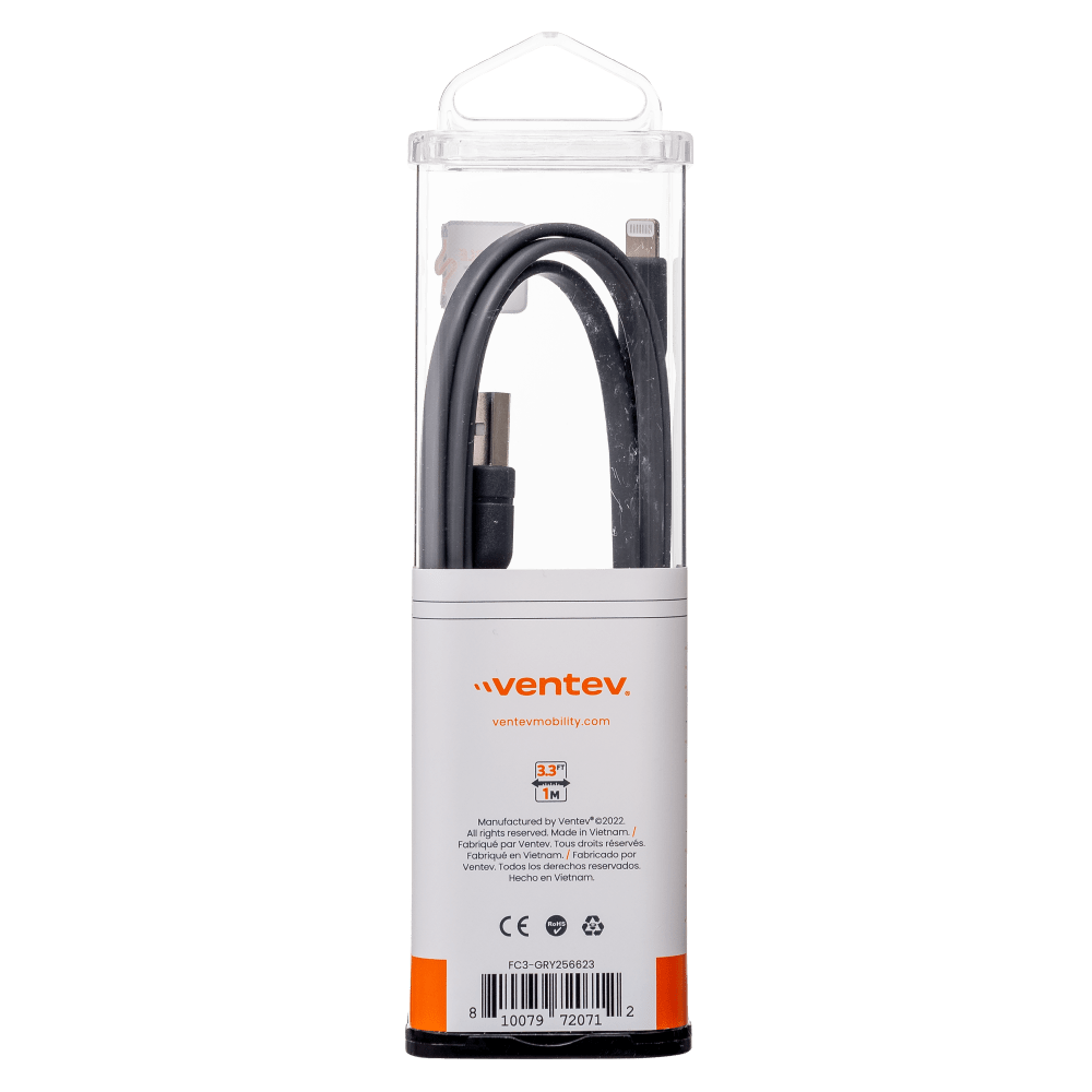 Ventev chargesync USB A to Apple Lightning Cable 3.3ft