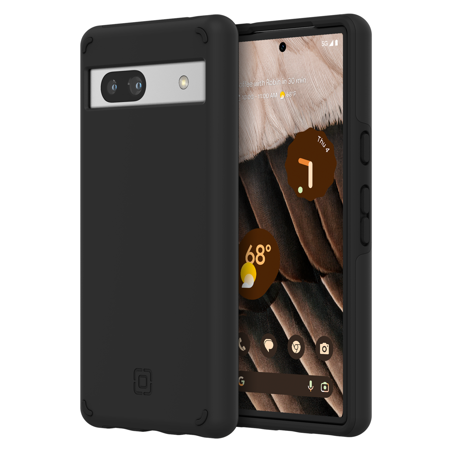 Incipio Duo Case for Google Pixel 7a Black