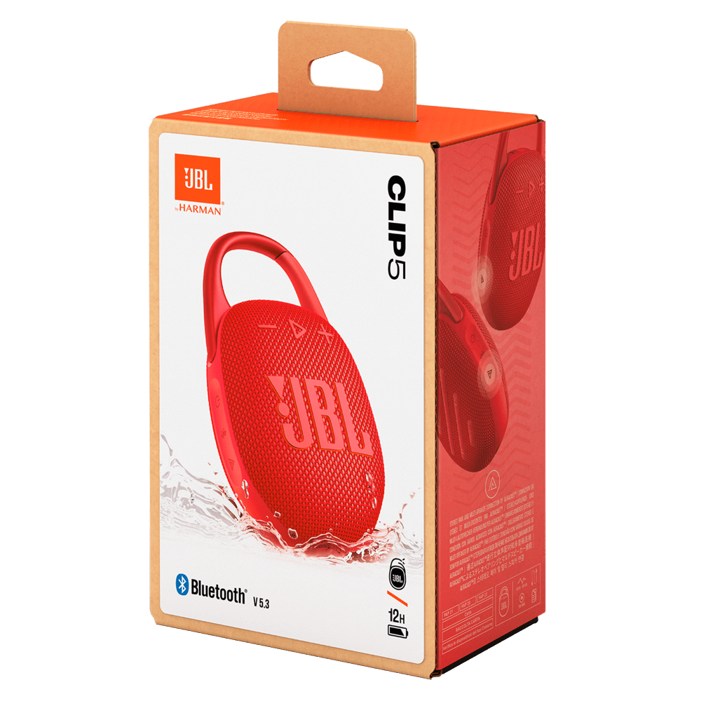 JBL Clip 5 Waterproof Bluetooth Speaker