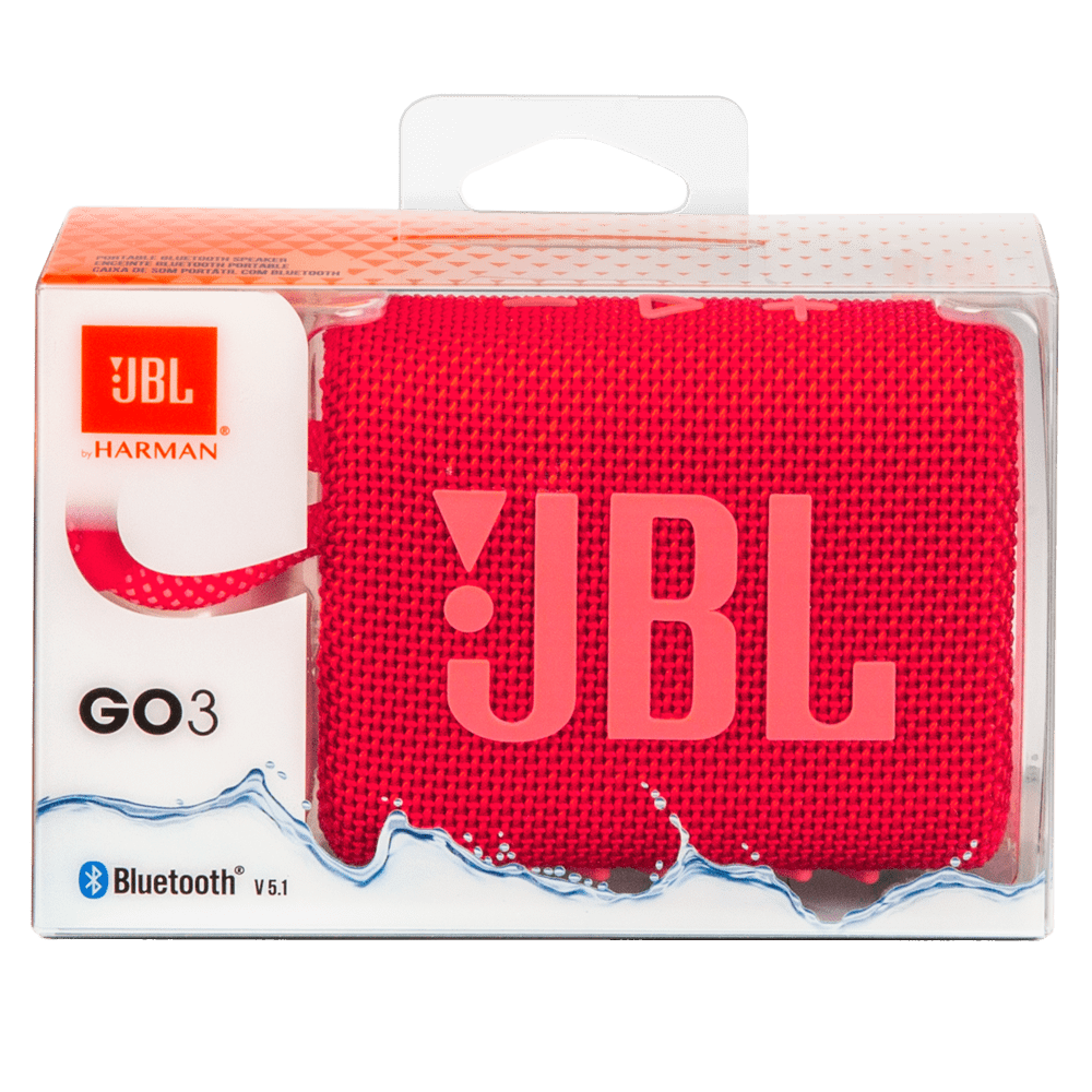 JBL Go 3 Waterproof Bluetooth Speaker