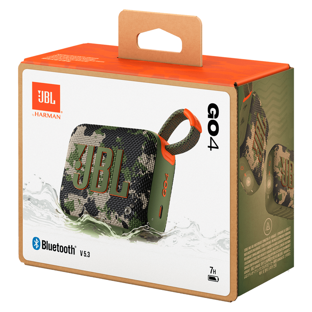 JBL Go 4 Waterproof Bluetooth Speaker