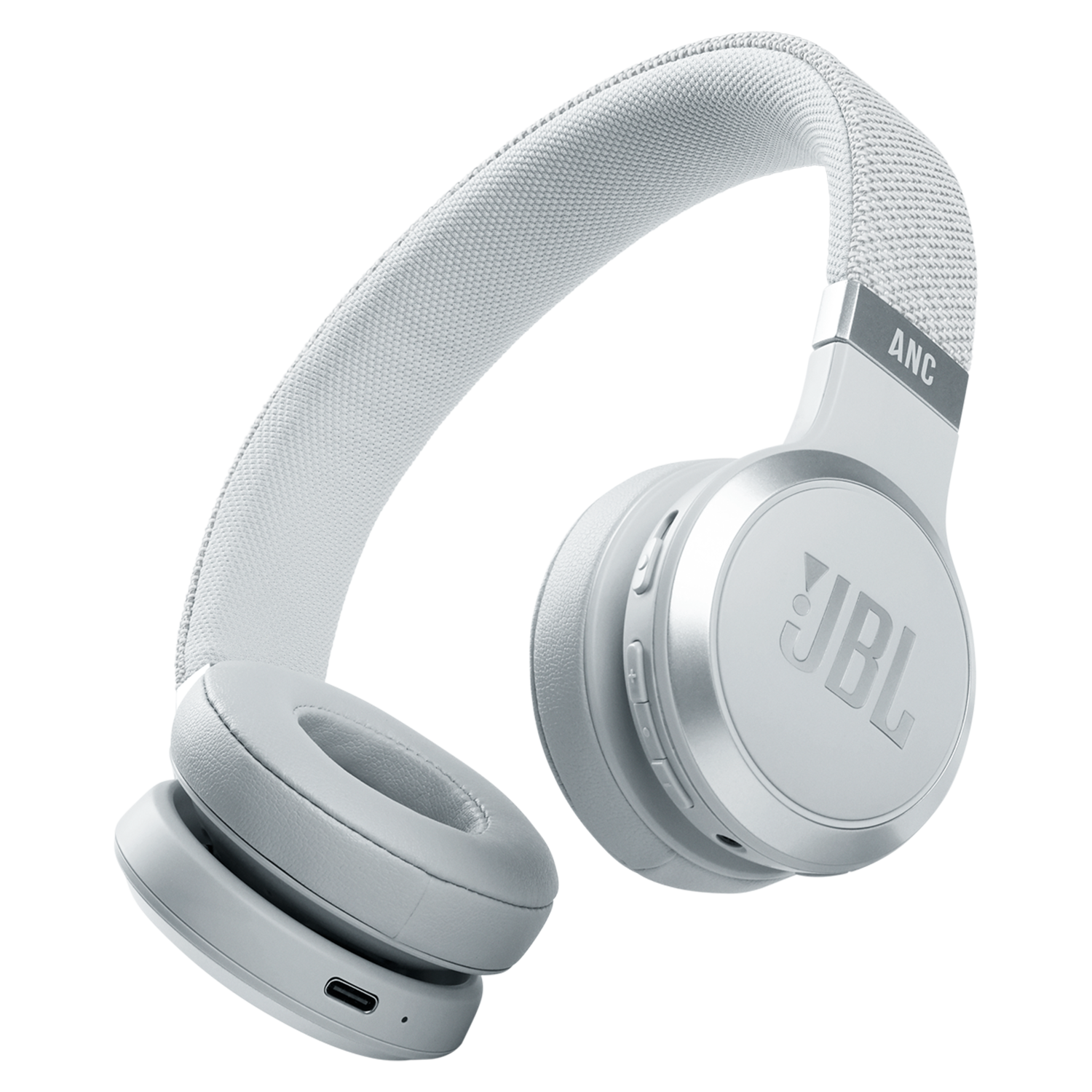 JBL Live 460NC Bluetooth On Ear Headphones White