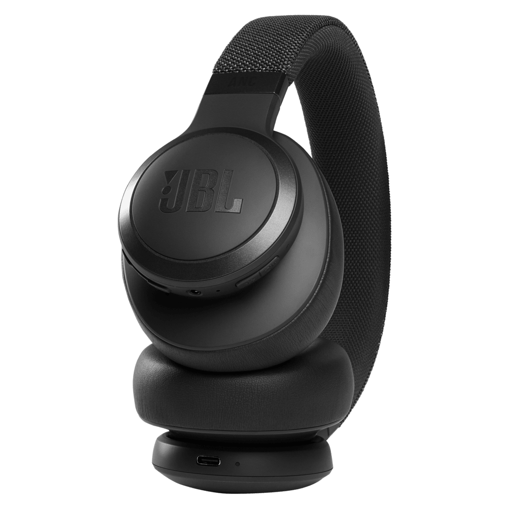 JBL Live 660NC Bluetooth Over Ear Headphones Black