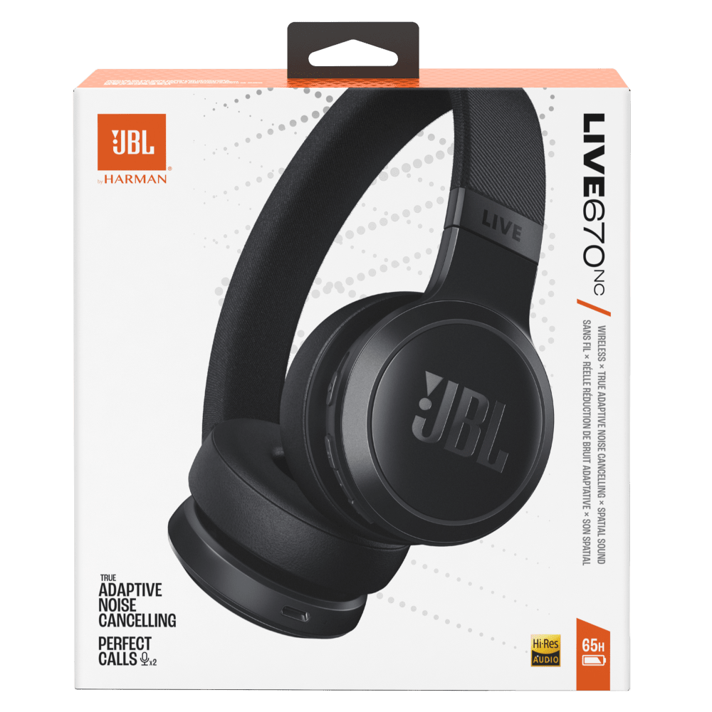 JBL Live 670NC Bluetooth On Ear Headphones