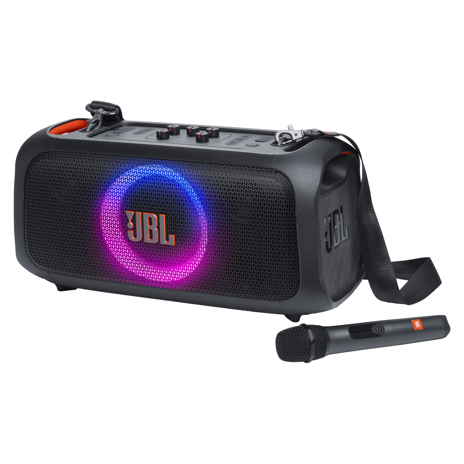 JBL Party Box On the Go Essential Bluetooth Speaker Black