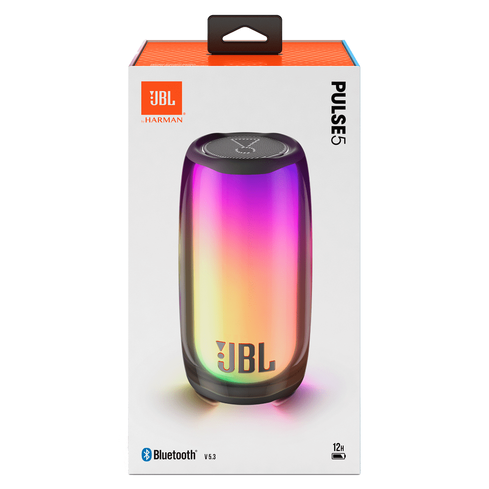 JBL Pulse 5 Waterproof Bluetooth Speaker Black