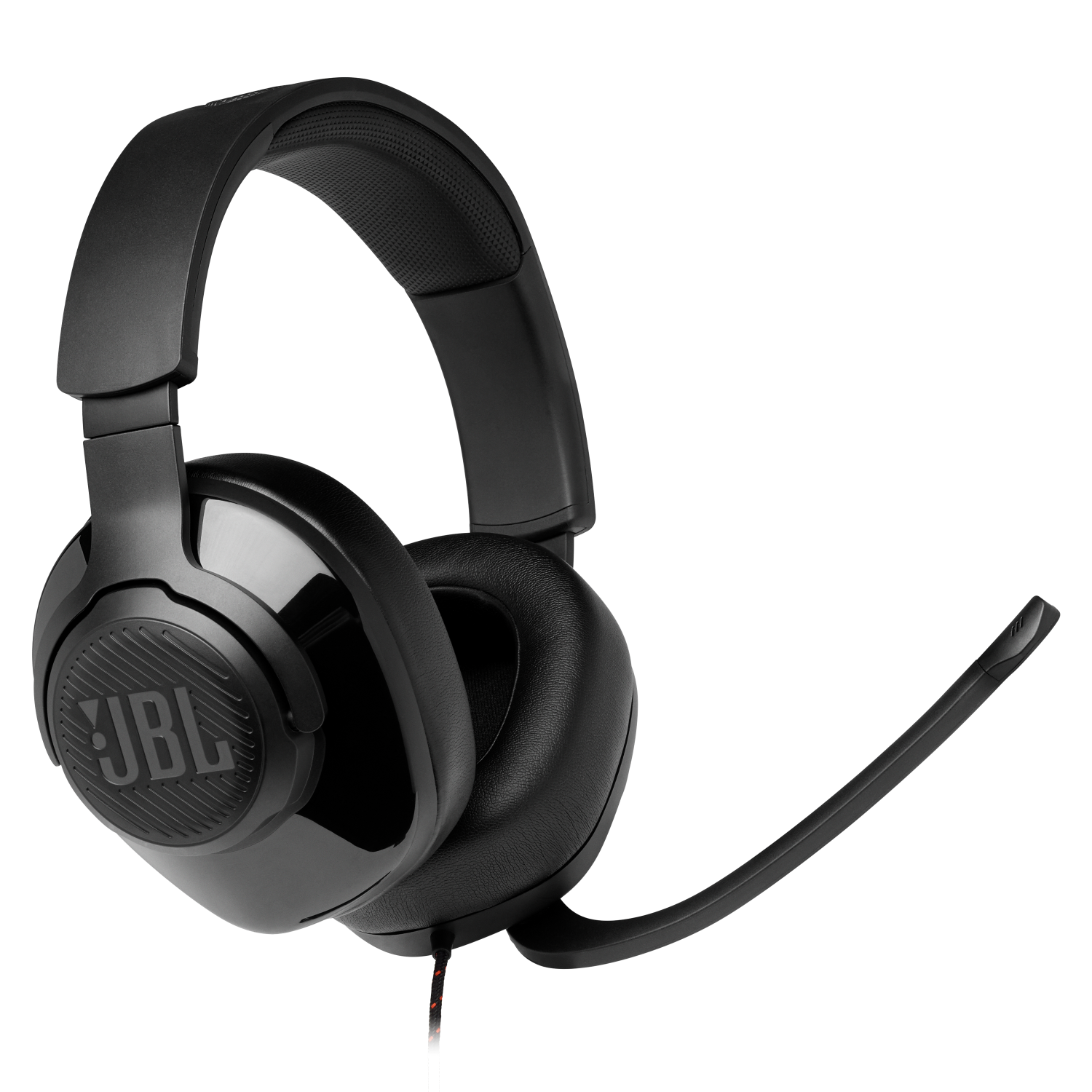 JBL Quantum 200 Wired Over Ear Gaming Headset Black