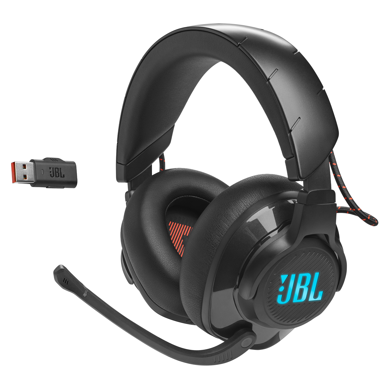 JBL Quantum 610 Wireless Bluetooth Over Ear Gaming Headset Black