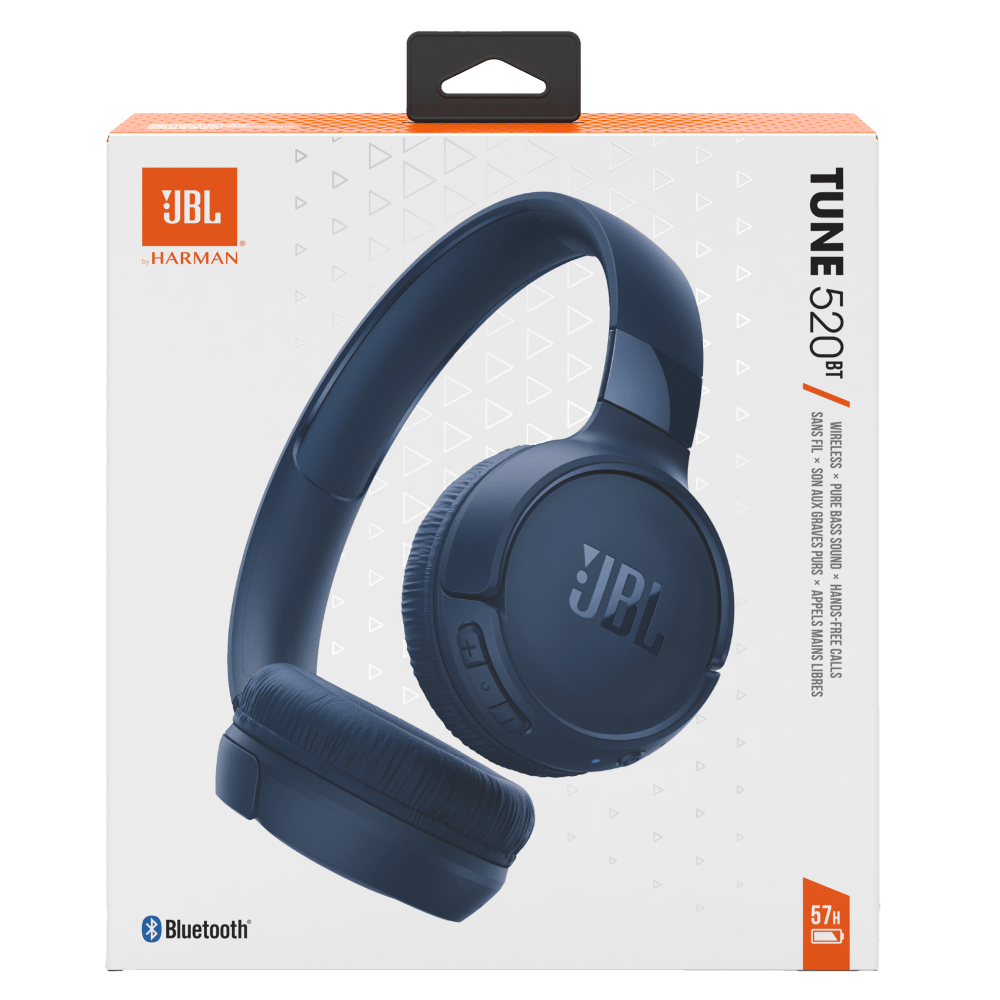 JBL Tune 520BT Bluetooth On Ear Headphones