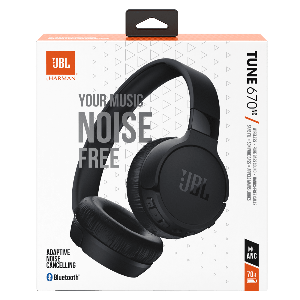 JBL Tune 670NC On Ear Bluetooth Headphones