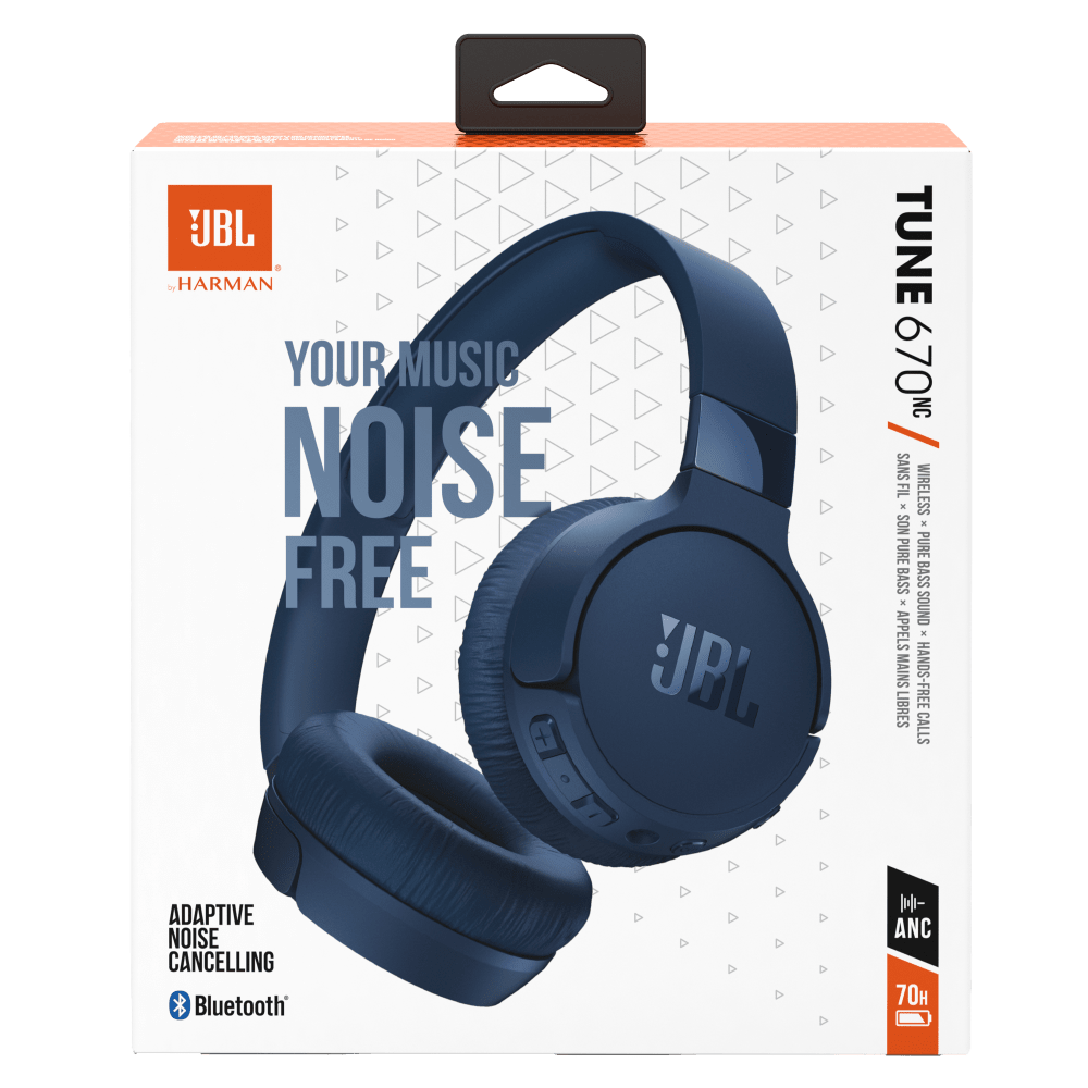 JBL Tune 670NC On Ear Bluetooth Headphones