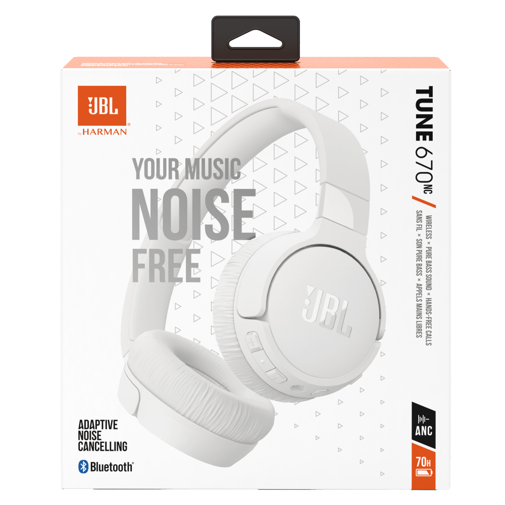 JBL Tune 670NC On Ear Bluetooth Headphones