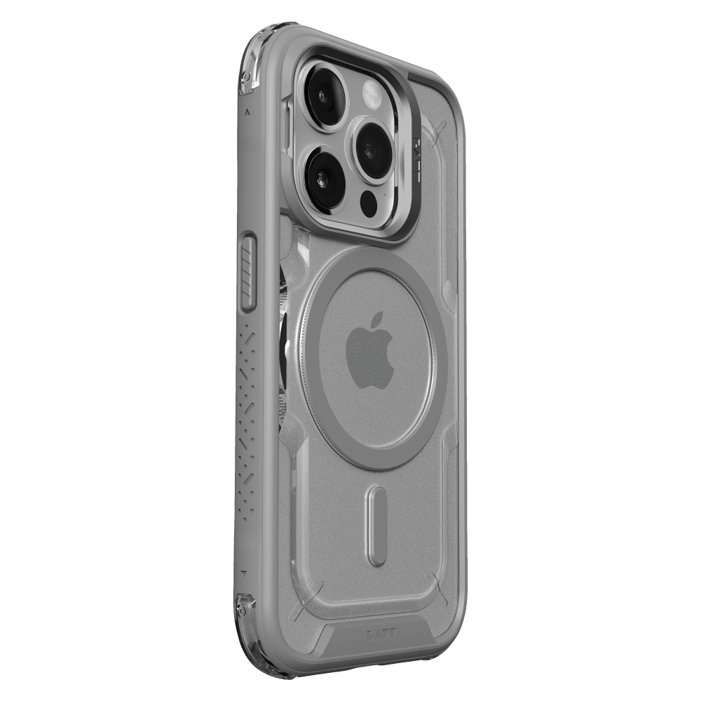 LAUT CRYSTAL MATTER MagSafe Case for Apple iPhone 15 Pro Gray