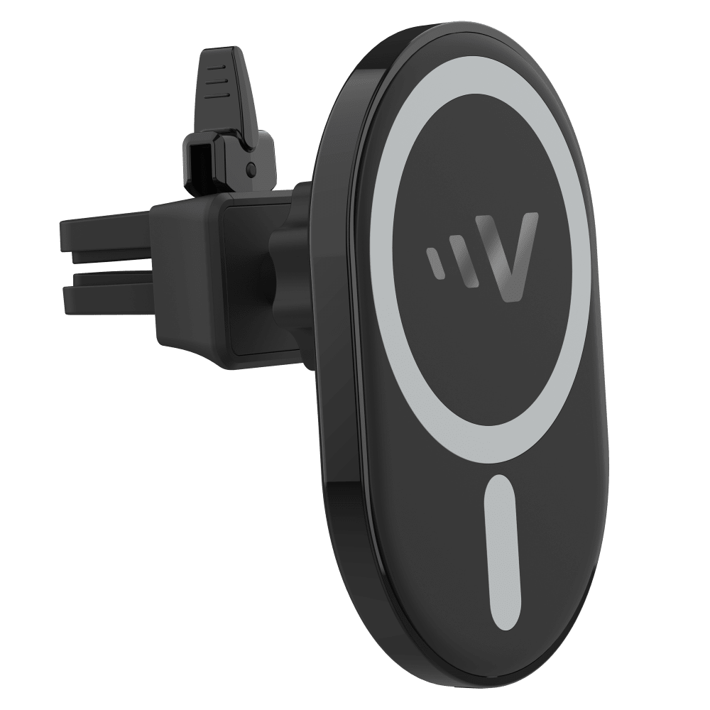 Ventev 15W Magnetic Wireless Car Charger Mount Black