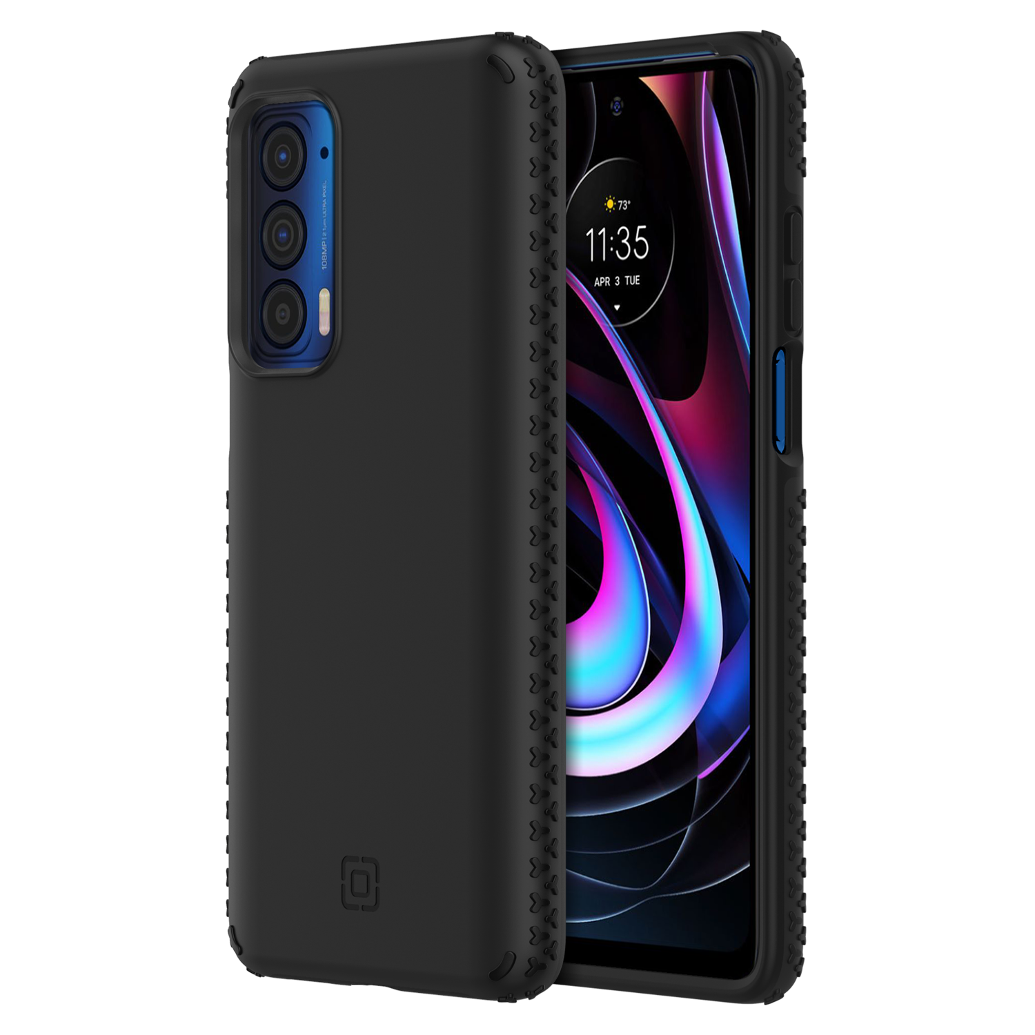 Incipio Grip Case for Motorola Edge (2021) / Edge 5G UW Black