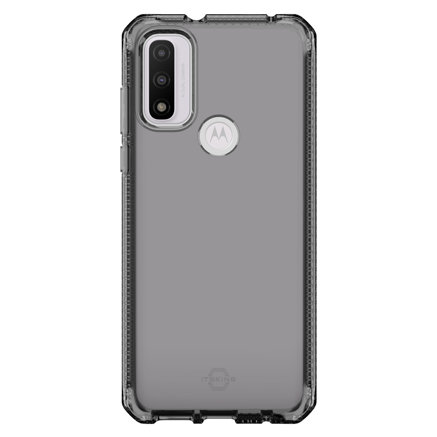 ITSkins Spectrum Clear Case for Motorola Moto G Pure Black