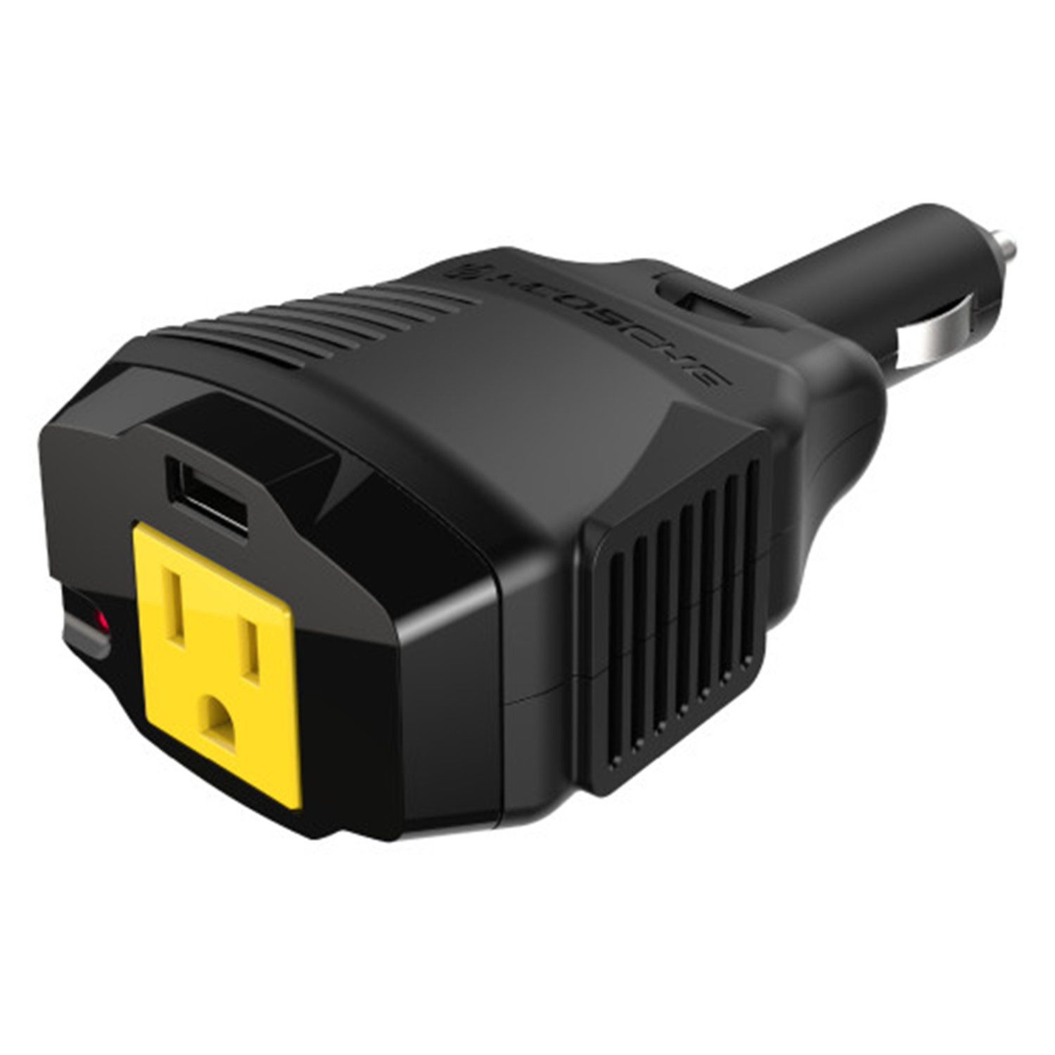 Scosche Portable Power Inverter 100W Black