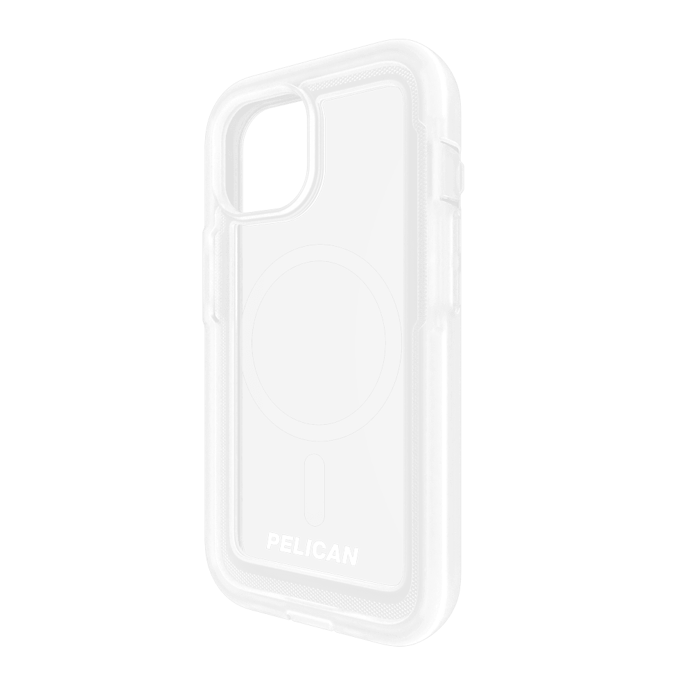 Pelican Voyager MagSafe Case for Apple iPhone 15 / iPhone 14 / iPhone 13 Clear