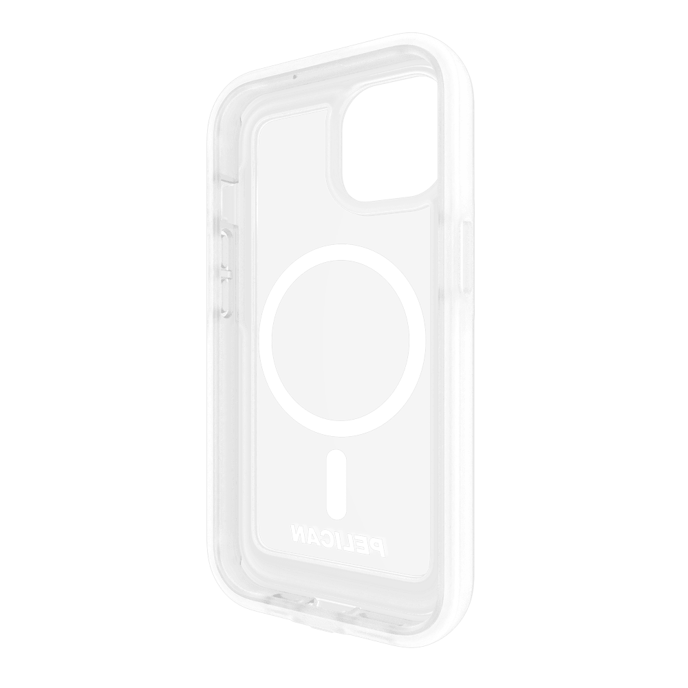 Pelican Voyager MagSafe Case for Apple iPhone 15 / iPhone 14 / iPhone 13 Clear