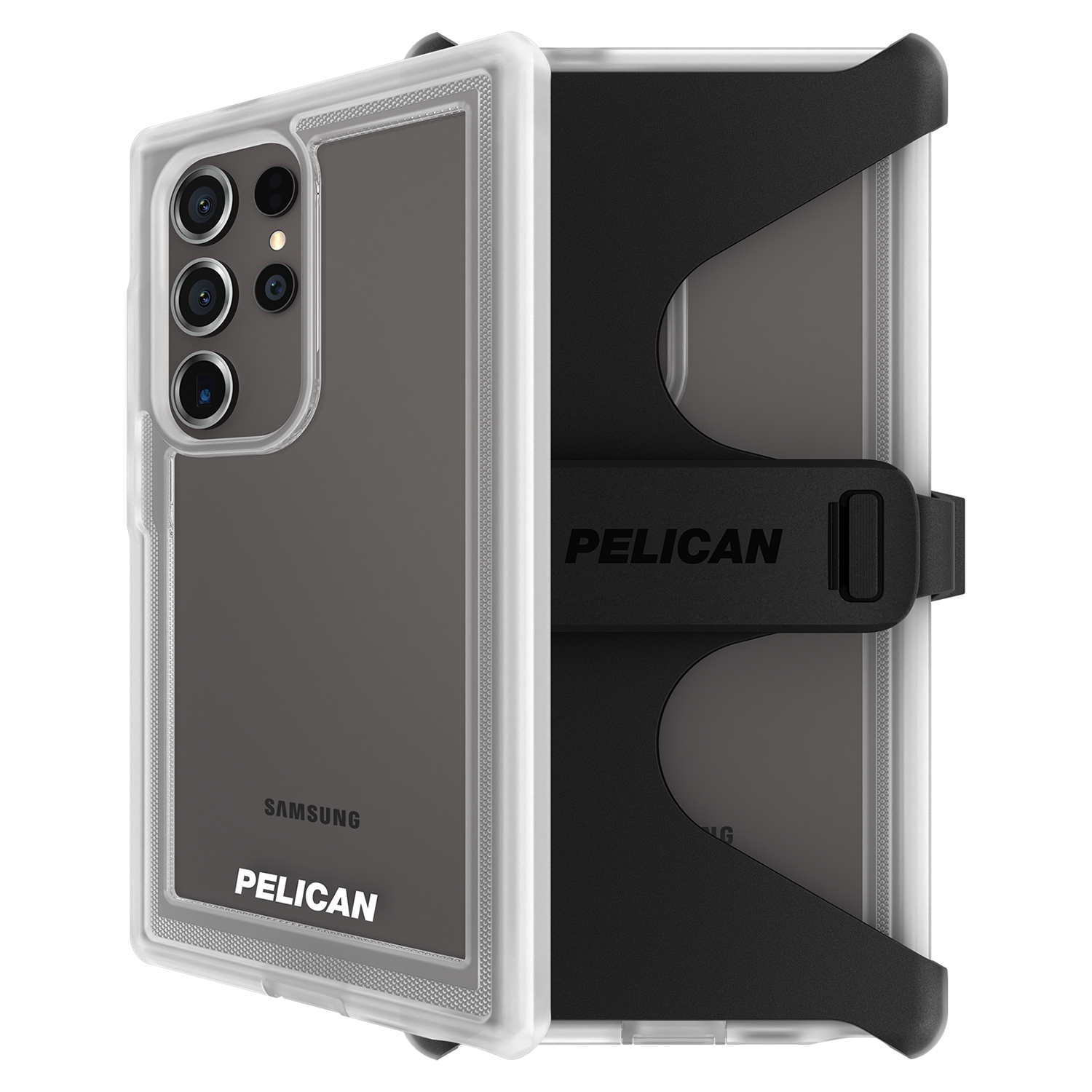 Pelican Voyager Case for Samsung Galaxy S24 Ultra Clear