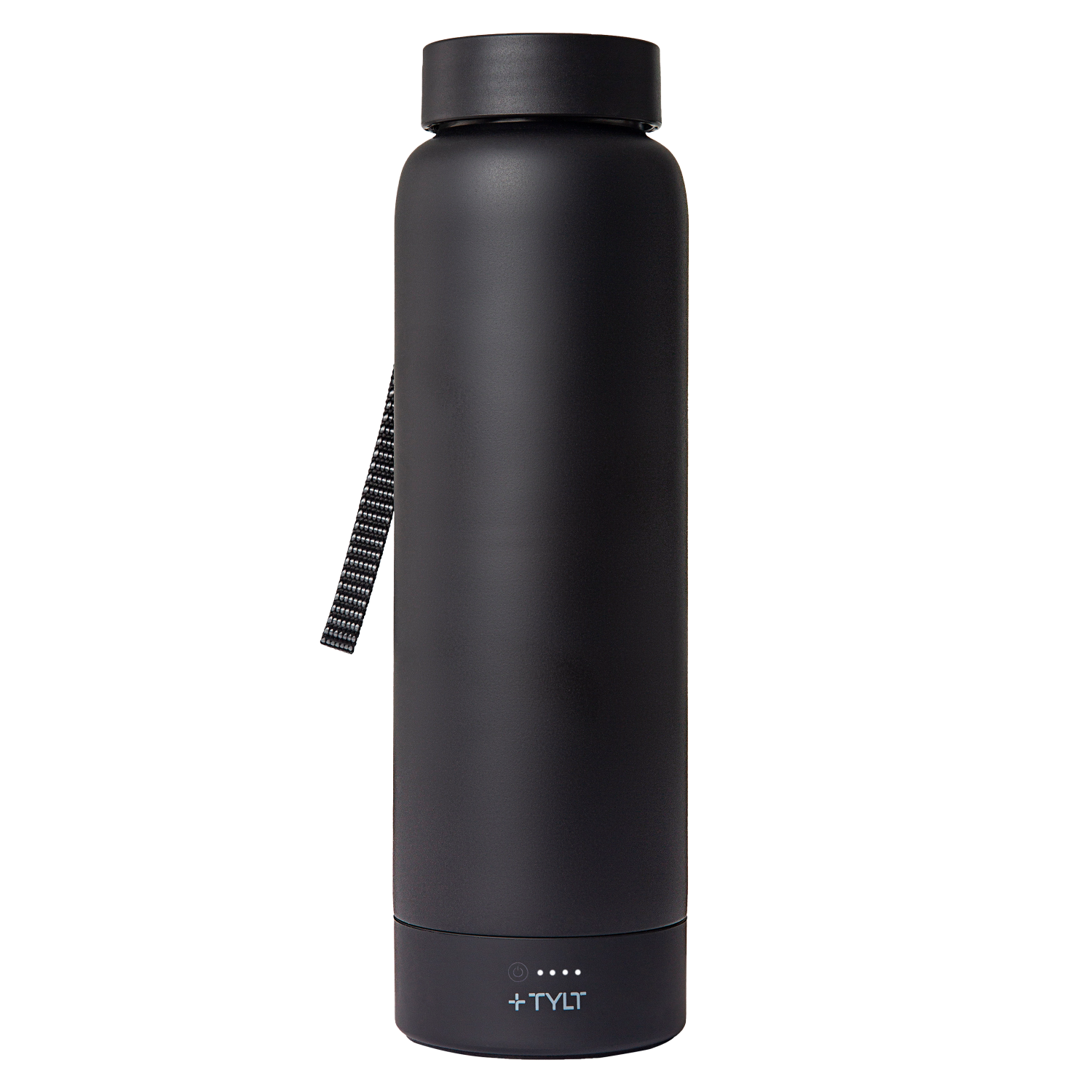 TYLT All in One Water Bottle and Portable Power Bank 5,700 mAh Black