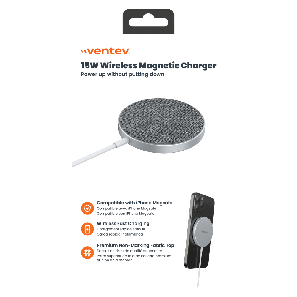 Ventev 15W Qi2 Magnetic Charger N/A