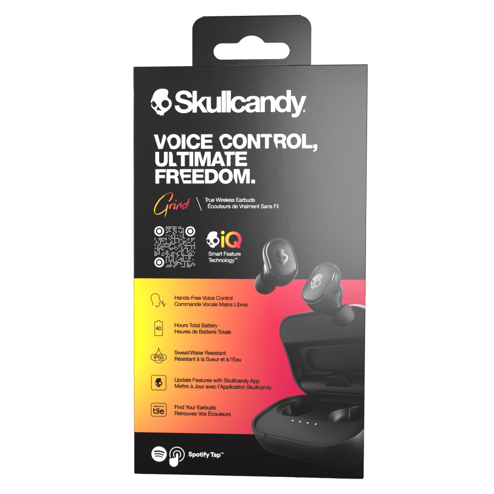 Skullcandy Grind True Wireless In Ear Headphones Black