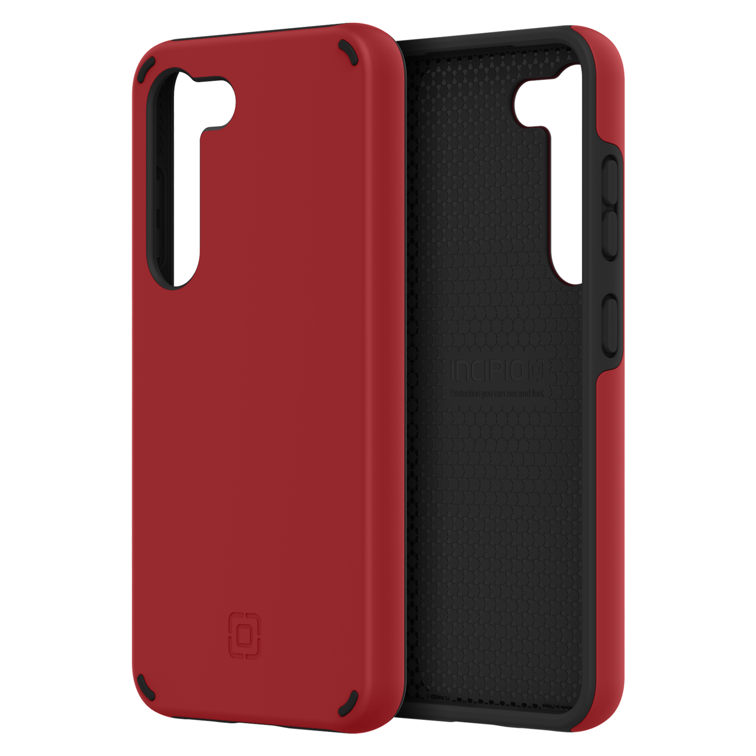 Incipio Duo Case for Samsung Galaxy S23 Black, Red