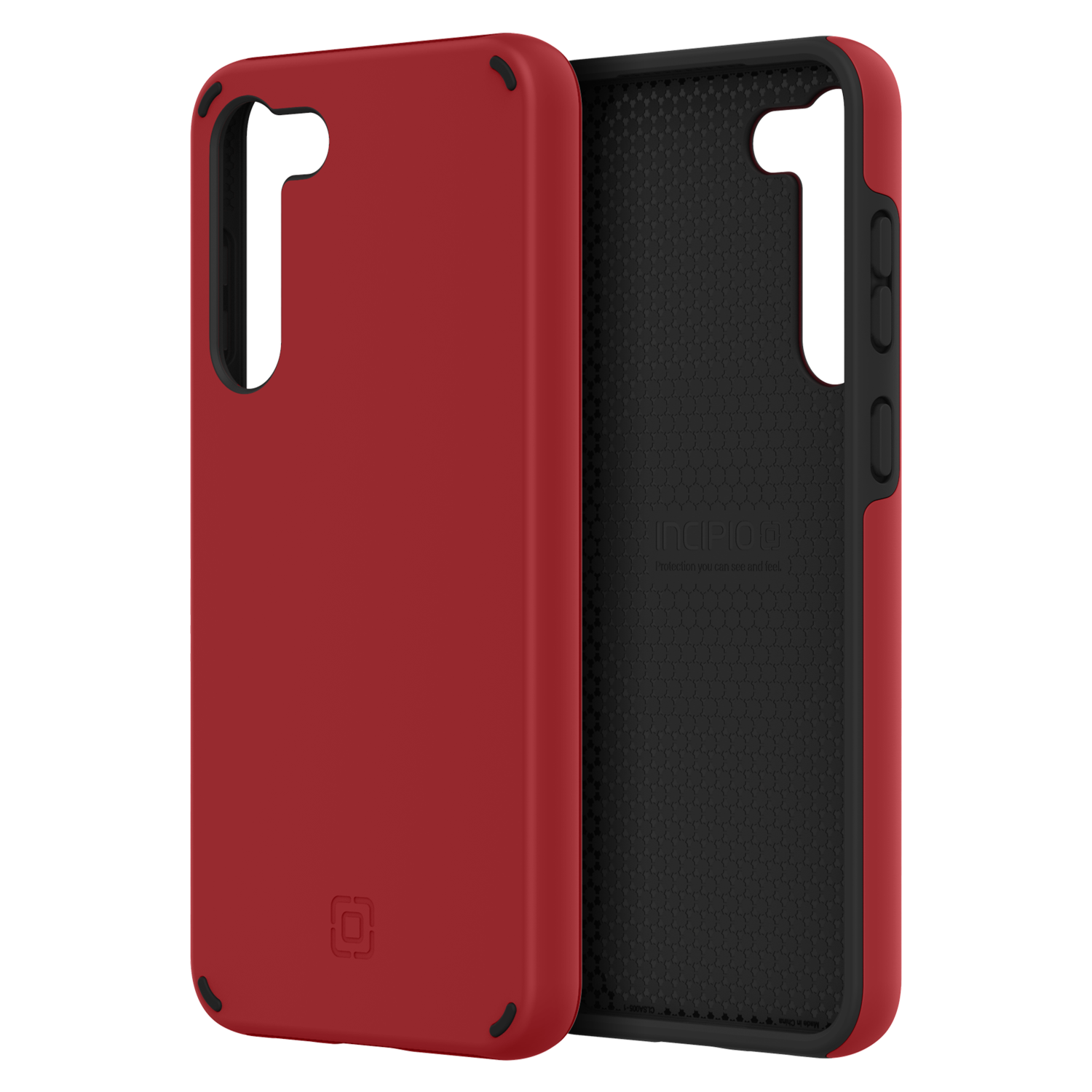 Incipio Duo Case for Samsung Galaxy S23 Plus Black, Red