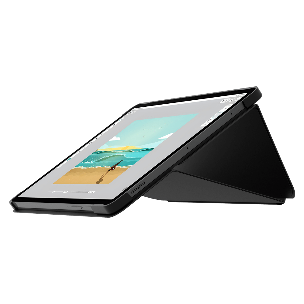 ITSkins Essential Folio Case for Samsung Galaxy Tab S9 FE Black