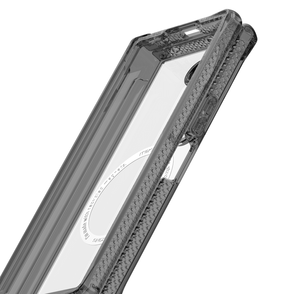 ITSkins Hybrid_R Clear Hinge MagSafe Case for Samsung Galaxy Z Fold6