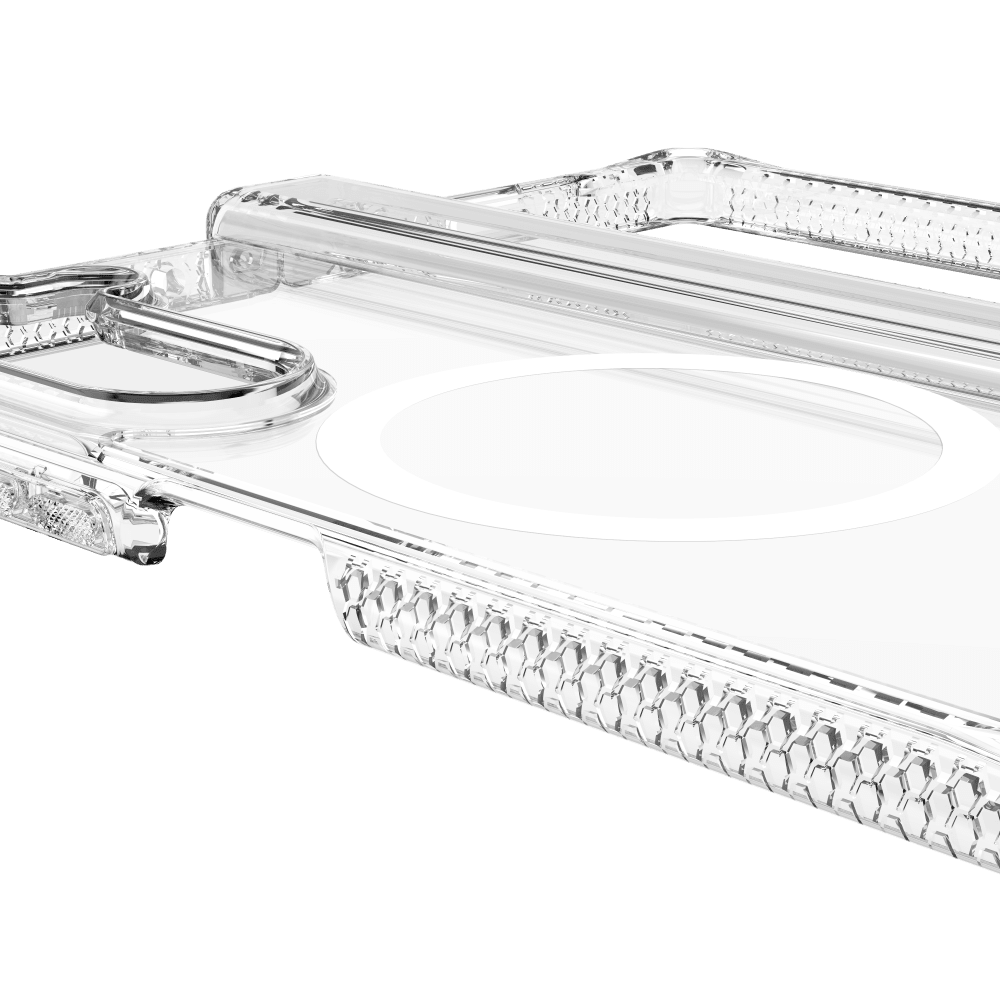 ITSkins Hybrid_R Clear Hinge MagSafe Case for Samsung Galaxy Z Fold6