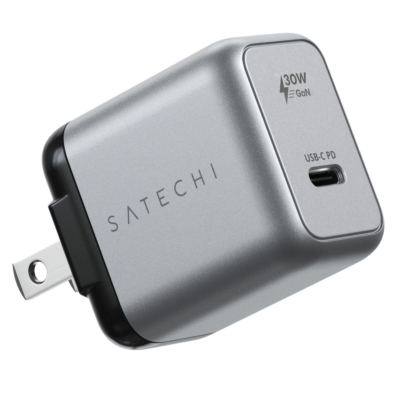 Satechi 30W USB-C PD GAN Wall Charger Gray