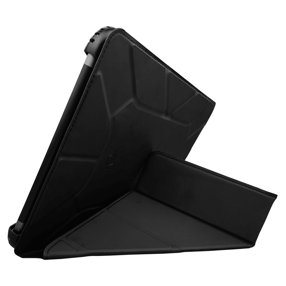 ITSkins Hexo Universal Folio Case for 9 to 10.5 Inch Tablets Black