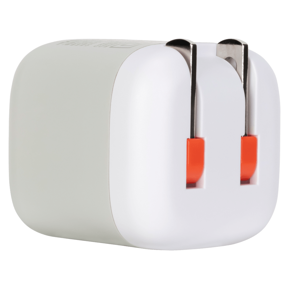 Ventev 20W PD USB C Mini Wall Charger and USB C to Apple Lightning Cable 3.3ft White