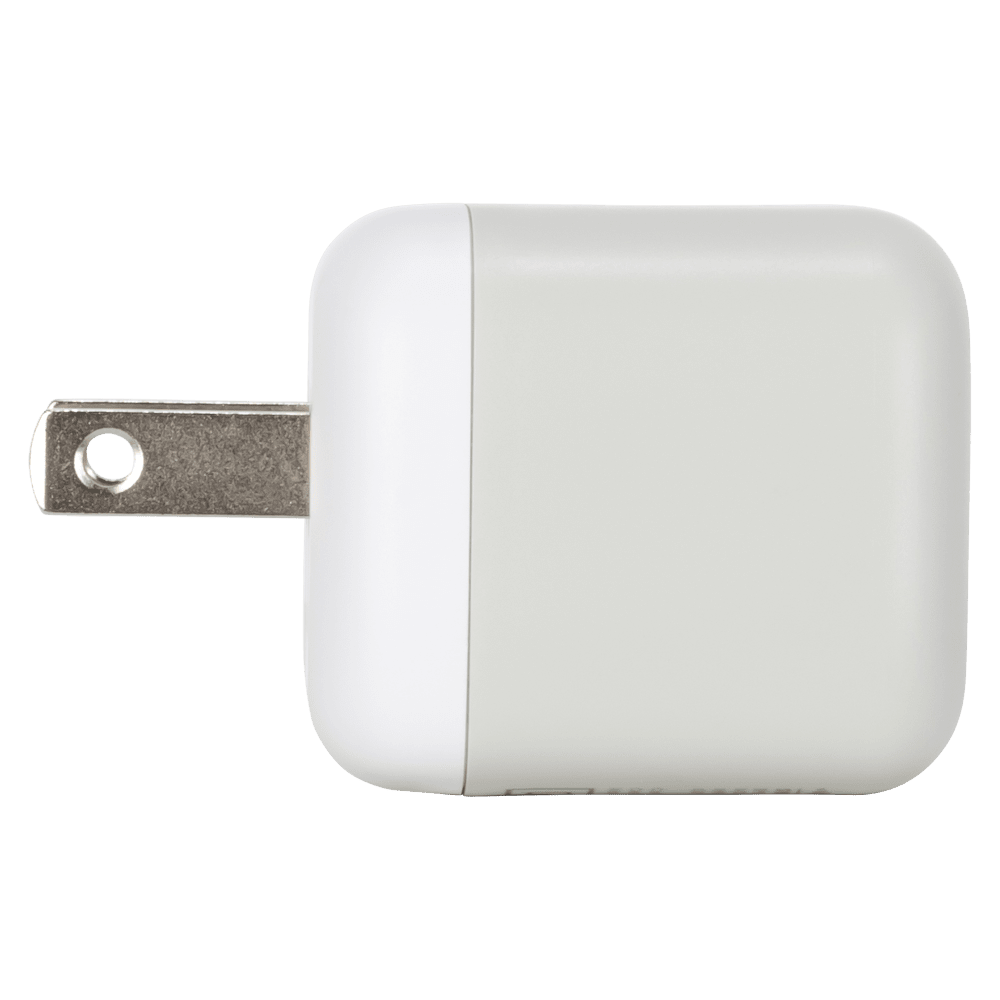 Ventev 20W PD USB C Mini Wall Charger and USB C to Apple Lightning Cable 3.3ft Gray, White