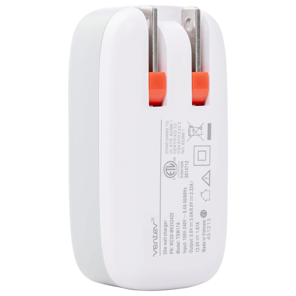 Ventev 20W USB C Wall Charger