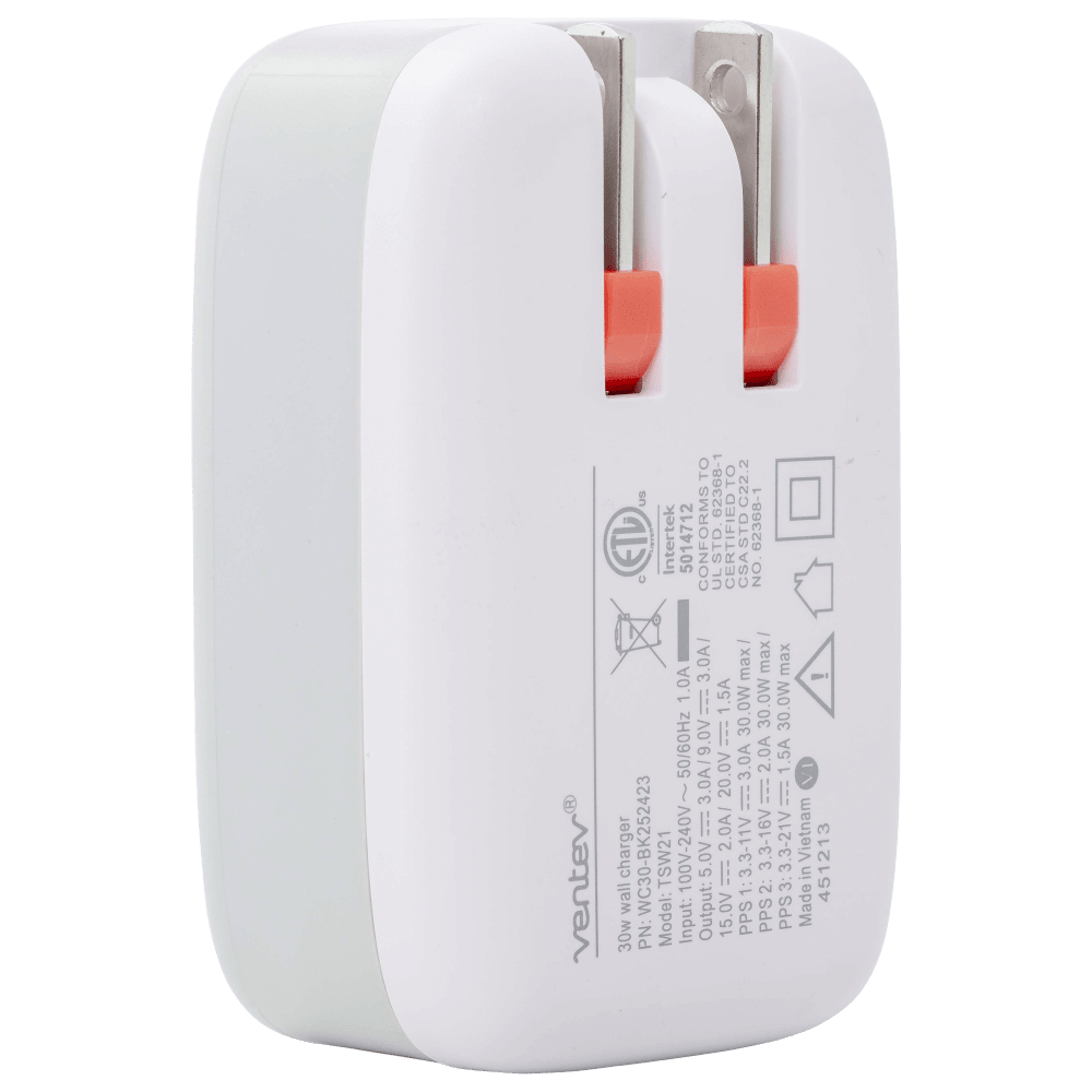 Ventev PD 30W USB C Wall Charger