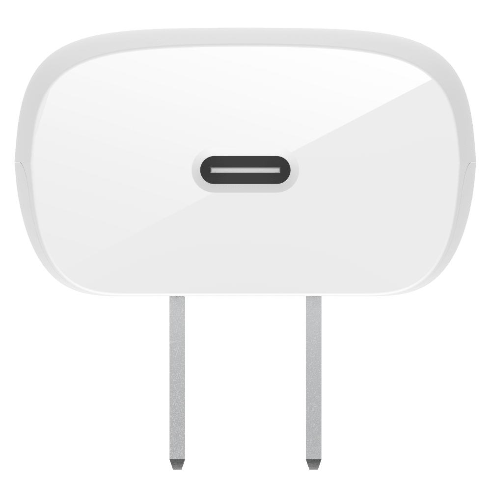 Belkin USB C PPS Wall Charger 30W with Type C to Lighting Cable 1m White