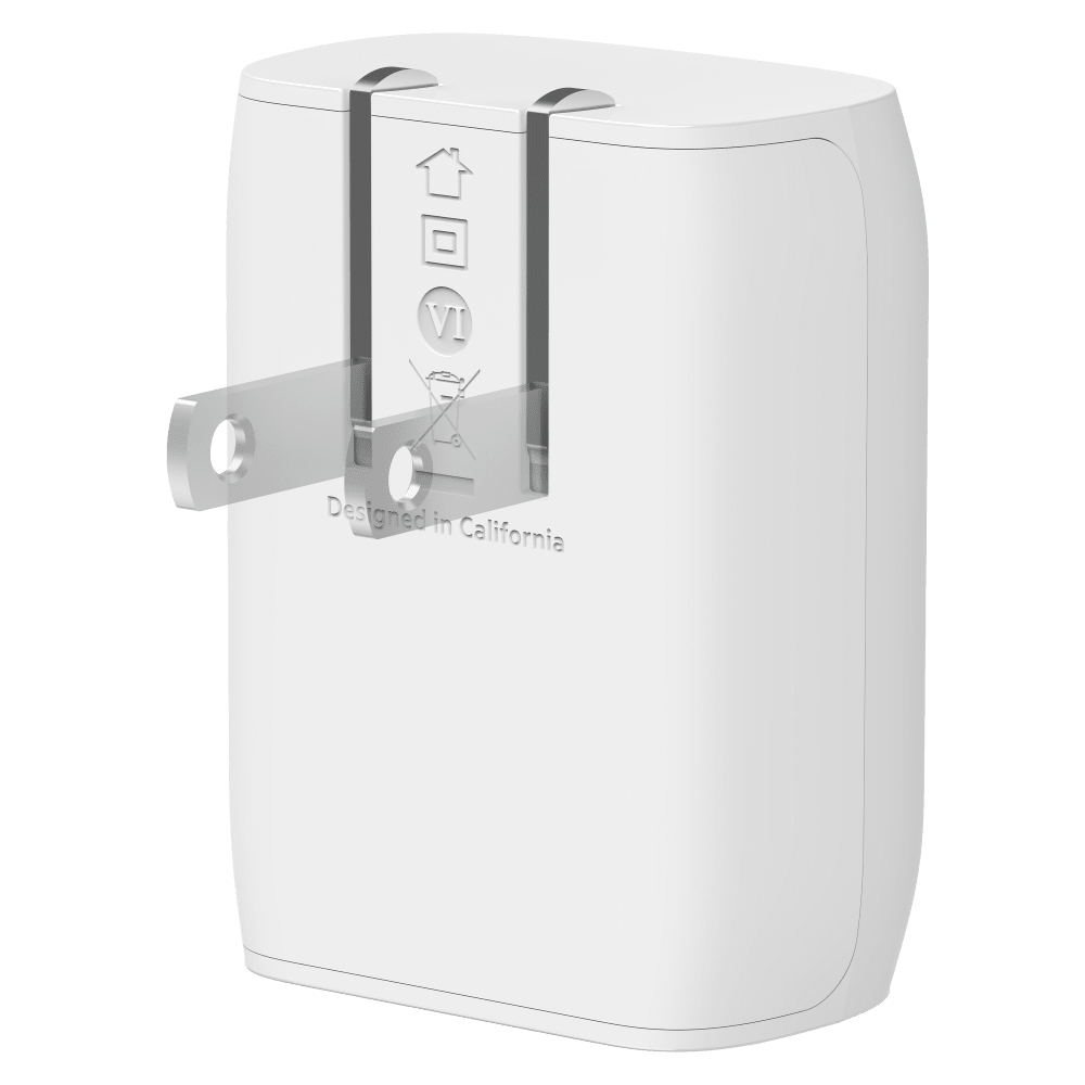 Belkin USB C PPS Wall Charger 30W with Type C to Lighting Cable 1m White