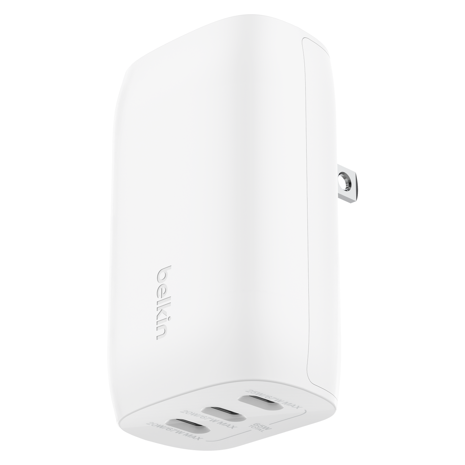 Belkin 67W USB C PD Wall Charger with PPS White