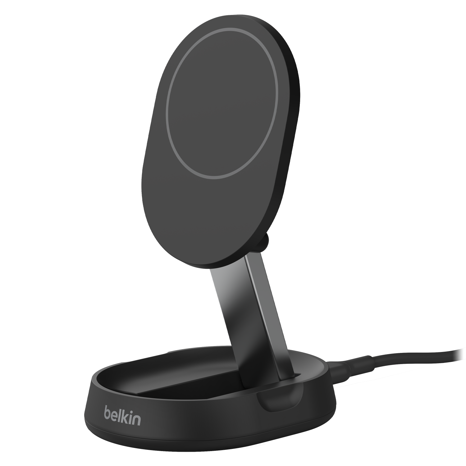 Belkin Boost Charge Pro Convertible Magnetic Wireless Charging Stand with Qi2 15W Black