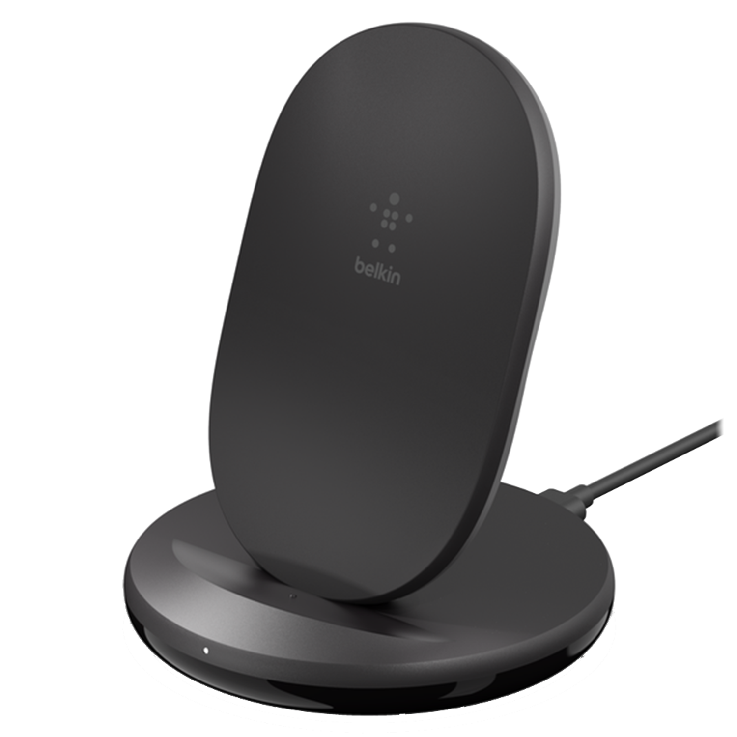 Belkin Boost Charge Wireless Charging Stand 15W and QC 3.0 Wall Charger 24W Black