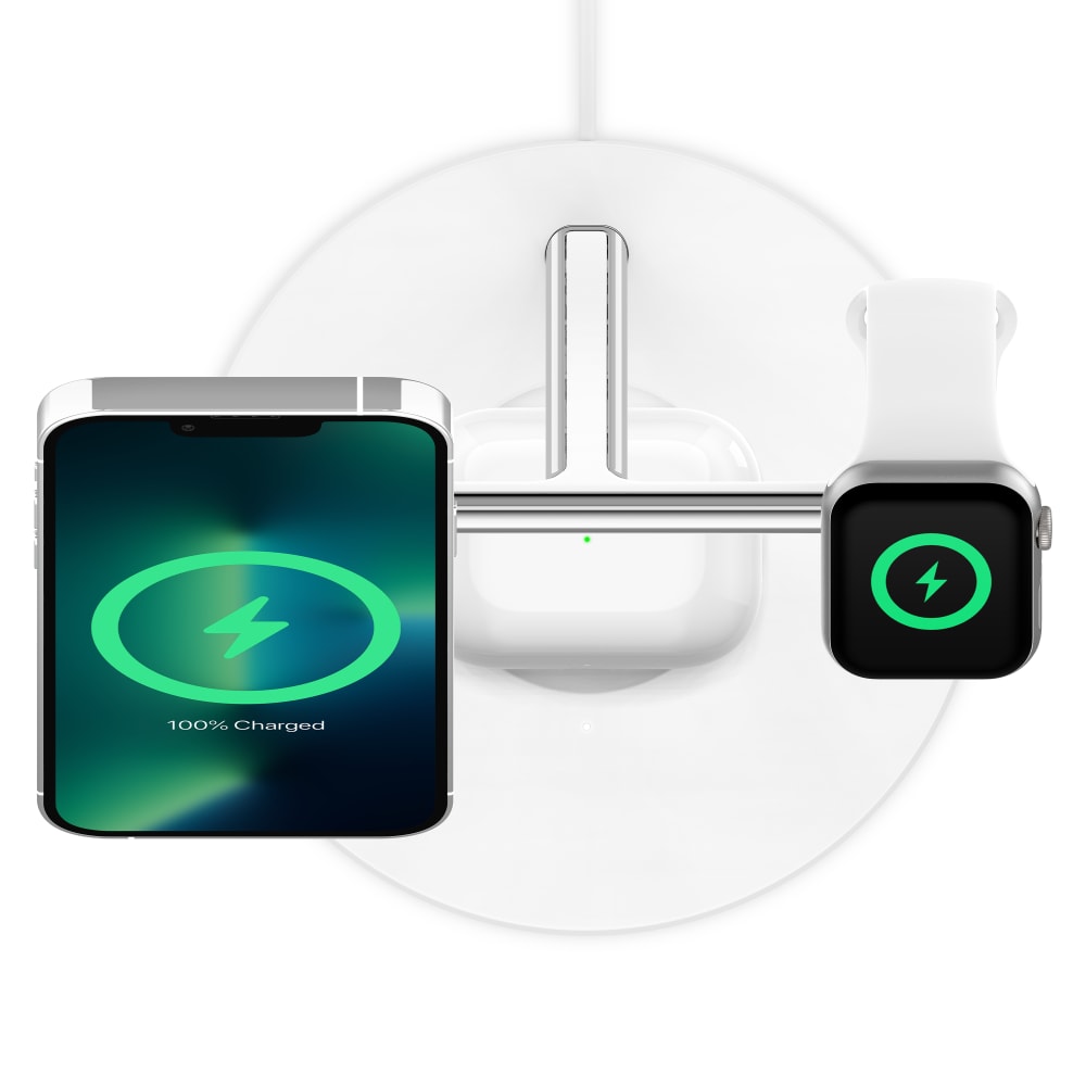 Belkin Boost Charge Pro 3 in 1 MagSafe Wireless Charging Stand 15W